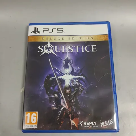 SOULSTICE DELUXE EDITION FOR PS5 