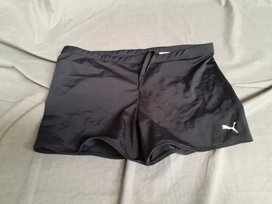 PUMA LARGE WATERMAN 2 TRUNKS BLACK