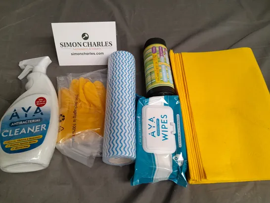 PACK OF AYA CLEANING ITEMS