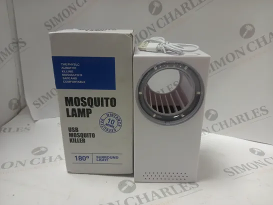 BOXED MOSQUITO LAMP IN WHITE