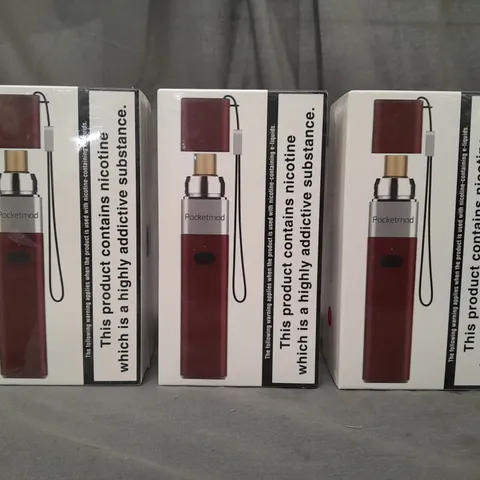 SET OF 5 INNOKIN POCKET MOD PACKS IN RED