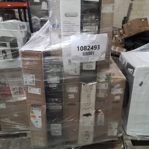 PALLET OF APPROXIMATELY 13 UNPROCESSED RAW RETURN MONITORS AND TELEVISIONS TO INCLUDE;