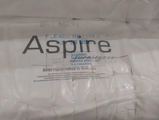 QUALITY BAGGED 5' KINGSIZE ASPIRE HANDCRAFTED MATTRESS 