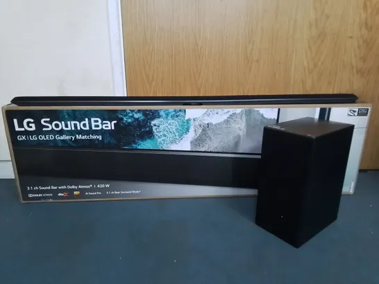 BOXED LG GX 3.1CH 420W SOUND BAR WITH DOLBY ATMOS