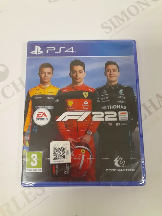 PLAYSTATION 4 F122