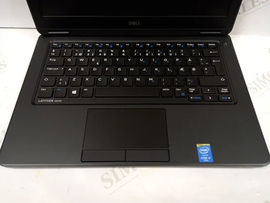 DELL LATITUDE E5250 LAPTOP IN BLACK