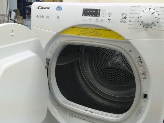 CANDY CSC8LF FREESTANDING CONDENSER TUMBLE DRYER, SENSOR DRY, NFC CONNECTED, 8KG LOAD,