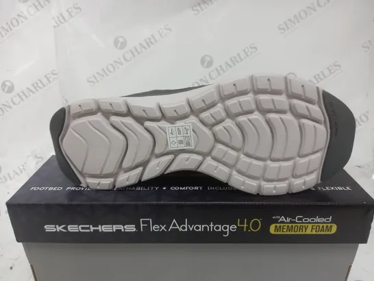 SKETCHERS MENS FLEX TRAINER GREY SIZE 10UK (MENS)