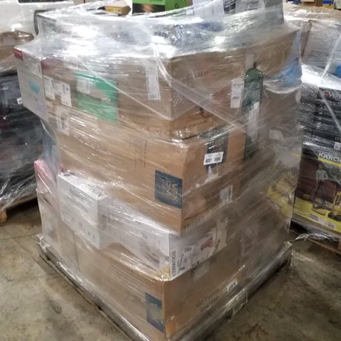 PALLET OF APPROXIMATELY ASSORTED HOUSEHOLD & ELECTRICITY PRODUCTS INCLUDING 