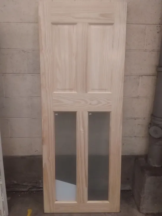 PINE 2 PANEL INTERNAL TIMBER DOOR 