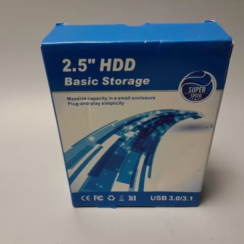 BOXED 2.5" HDD BASIC STORAGE