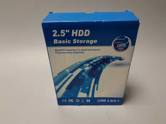 BOXED 2.5" HDD BASIC STORAGE
