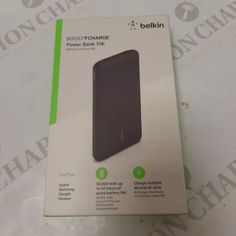 SEALED BELKIN BOOST CHARGE 10K POWER BANK