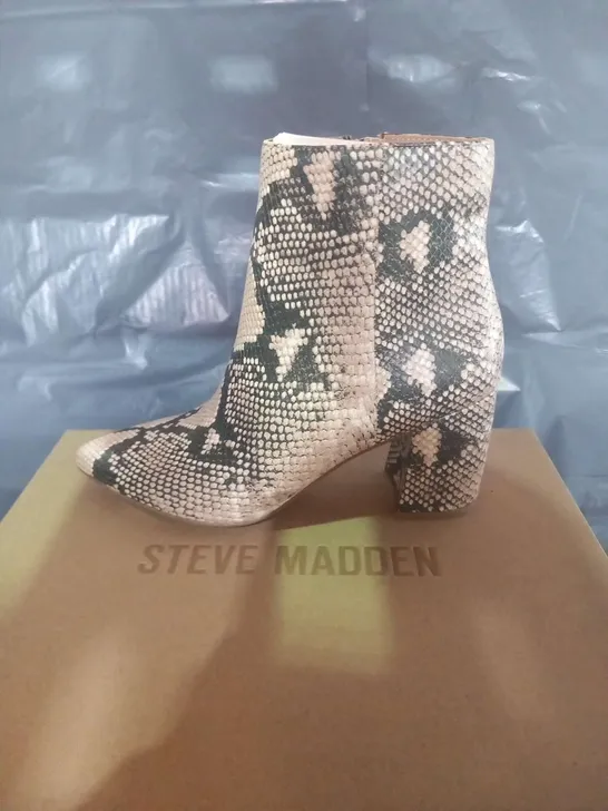 BOXED STEVE MADDEN NADALIE TAN SYNTHETIC SIZE 41