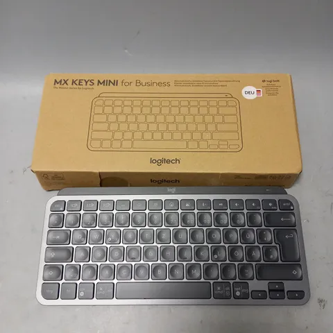 BOXED LOGITECH MX KEYS MINI BLUETOOTH KEYBOARD IN GREY