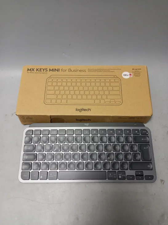 BOXED LOGITECH MX KEYS MINI BLUETOOTH KEYBOARD IN GREY