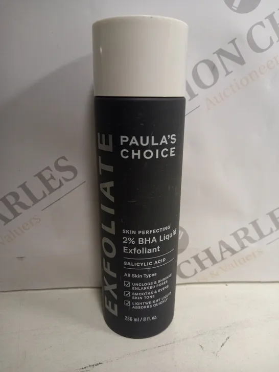 PAULA'S CHOICE SKIN PERFECTING 2% BHA LIQUID PEELING TONER WITH SALICYLIC ACID 236ML