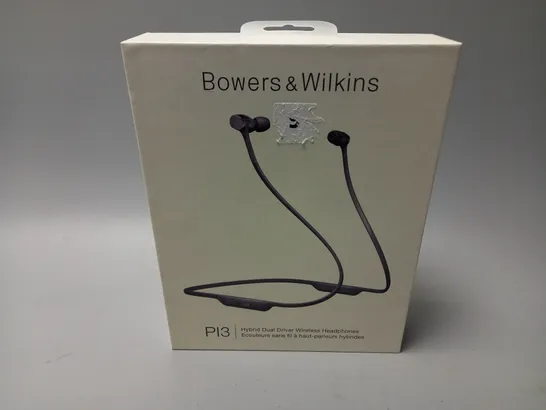 BOXED BOWERS & WILKINS PI3 WIRELESS HEADPHONES