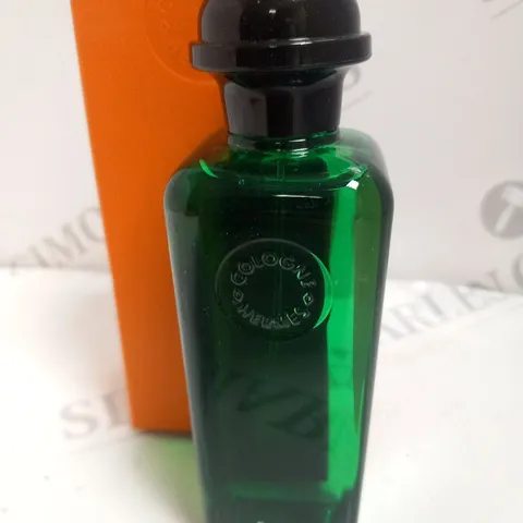 BOXED HERMES EAU DE BASILIC POURPRE EAU DE COLOGNE 100ML