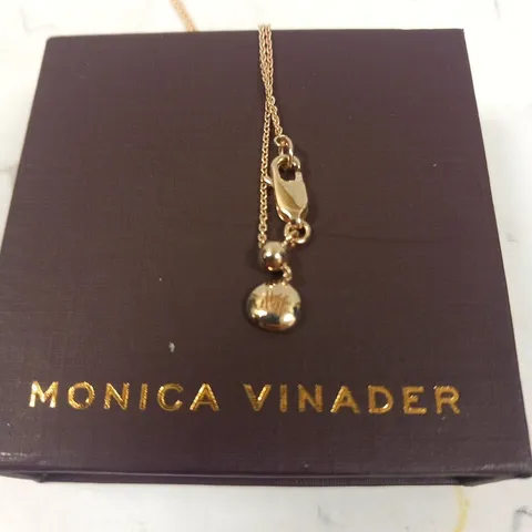 BOXED MONICA VINADER NECKLACE