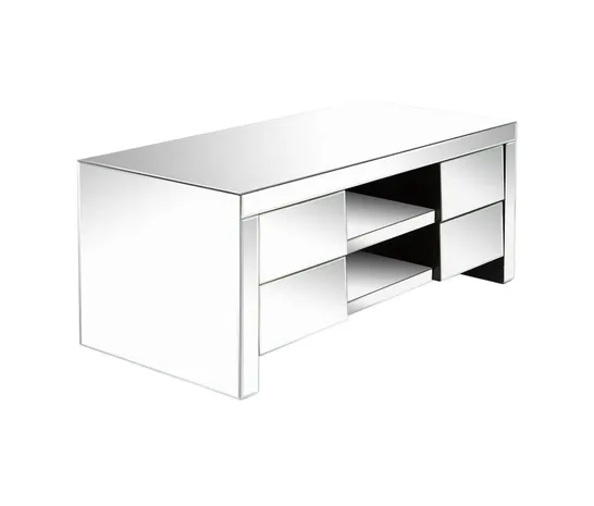 BOXED GRADE 1 MONTE CARLO MIRRORED TV UNIT (1 BOX) RRP £199