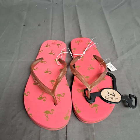 BOXED LOT OF APPROX. 25 PAIRS OF PINK FLIP-FLOPS