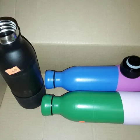 LOT OF 3 INSULATED BOTTLES