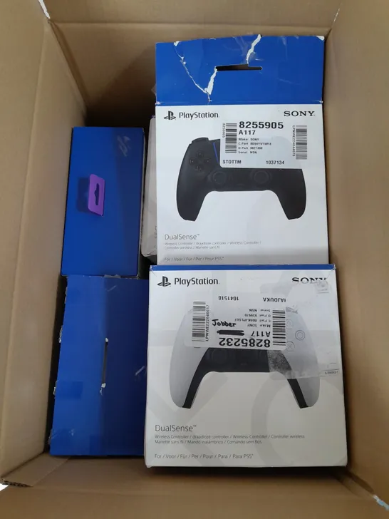 10 X BOXED SONY PLAYSTATION 5 CONTROLLERS IN VARIOUS MODELS 