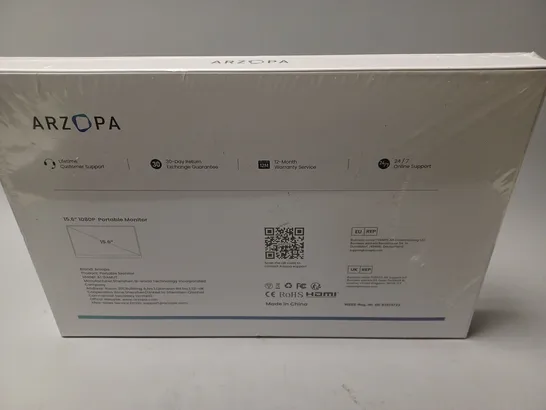 SEALED ARZOPA 15.6" 1080P PORTABLE MONITOR