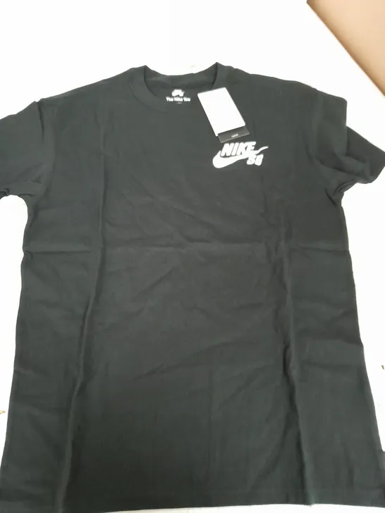 NIKE SB CLASSIC BLACK T-SHIRT - SMALL