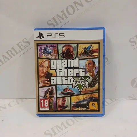 GRAND THEFT AUTO FIVE FOR THE PS5 