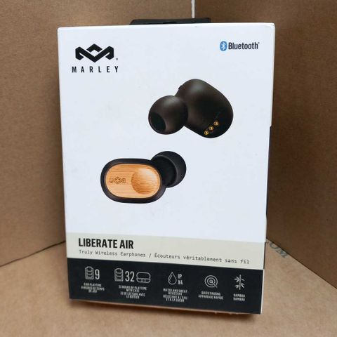 BOXED HOUSE OF MARLEY LIBERATE AIR TRULY WIRELESS EARPHONES