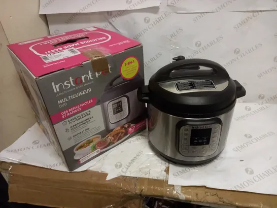 INSTANT POT DUO SMART PRESSURE COOKER