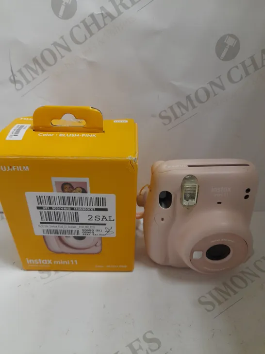 FUJIFILM INSTAX MINI 11 INSTANT CAMERA - PINK RRP £94.99