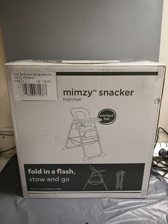 BOXED JOIE MIMZY SNACKER