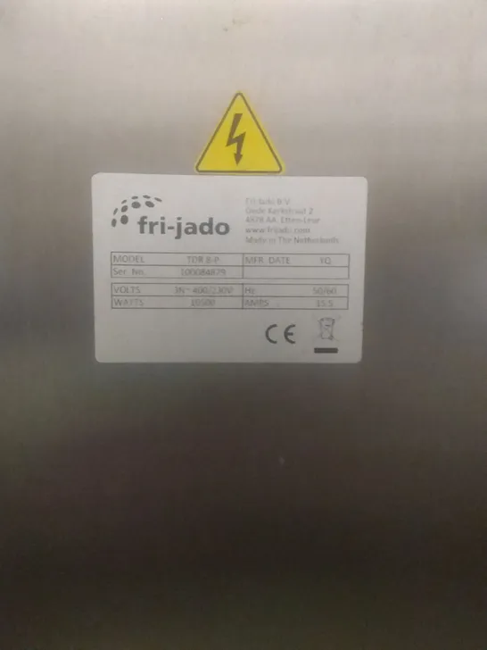 FRI-JADO SINGLE ROTISSERIE OVEN - TDR 8-P