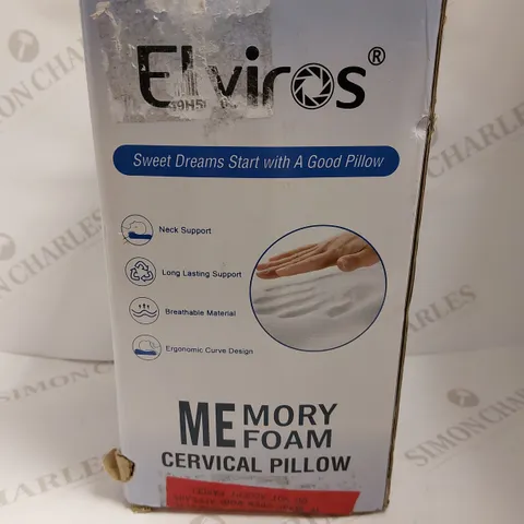 ELVIROS CERVICAL MEMORY FOAM PILLOW