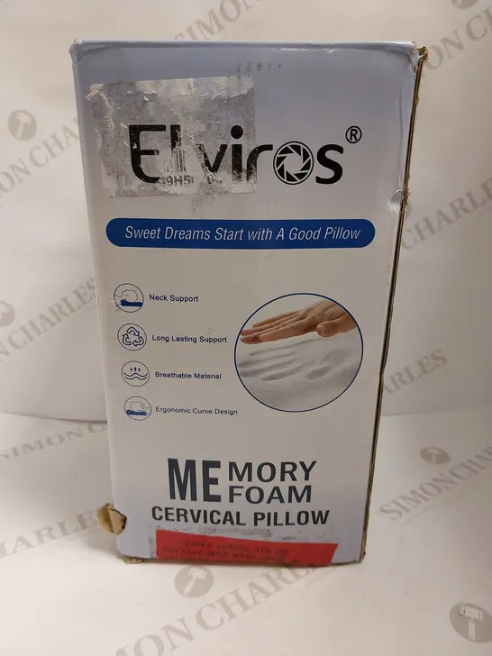 ELVIROS CERVICAL MEMORY FOAM PILLOW