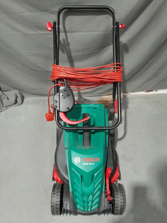 BOSCH ROTAK 34-13 LAWNMOWER - COLLECTION ONLY