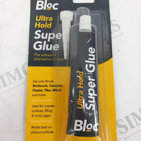 APPROXIMATELY 19 BLOC ULTRA HOLD SUPER GLUE 85ML