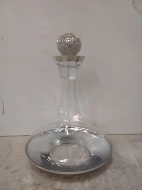 BOXED JULIEN MACDONALD WINE DECANTER 1.5L 