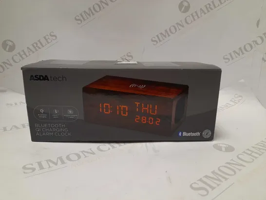 TECH BLOTOOTH QI CHARGING ALARM CLOCK