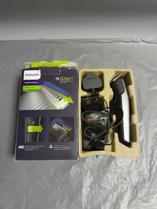 BOXED PHILIPS 5000 SERIES BEARD TRIMMER 