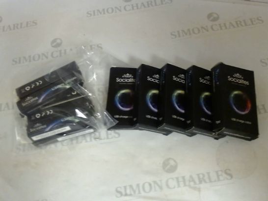 LOT OF APPROXIMATELY 45 SOCIALITE USB CHARGERS + 10 650MAH BATTERIES
