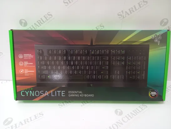 BRAND NEW BOXED RAZER CYNOSA LITE ESSENTIAL GAMING KEYBOARD