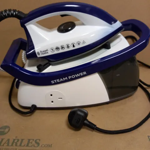 RUSSELL HOBBS STEAM GENERATOR IRON - PURPLE/WHITE