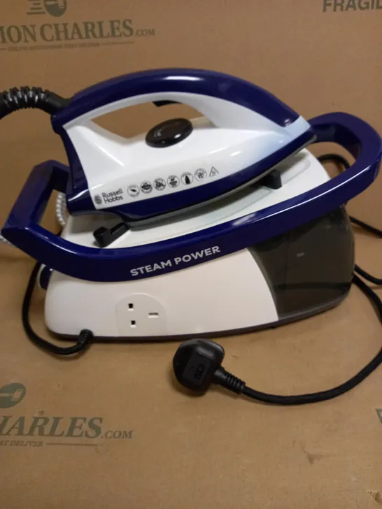 RUSSELL HOBBS STEAM GENERATOR IRON - PURPLE/WHITE