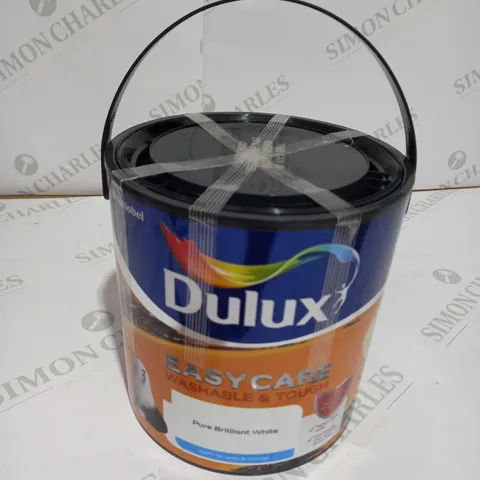 DULUX EASYCARE PURE BRILLIANT WHITE MATT EMULSION PAINT, 2.5L