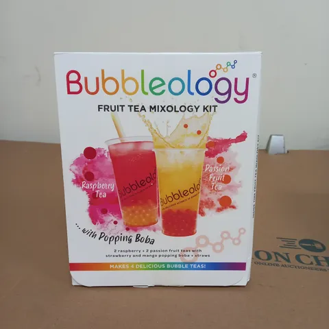 BUBBLEOLOGY FRUIT TEA MIXOLOGY KIT 