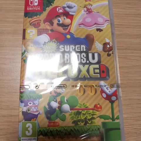 BOXED AND SEALED SUPER MARIO BROS.U DELUXE NINTENDO SWITCH